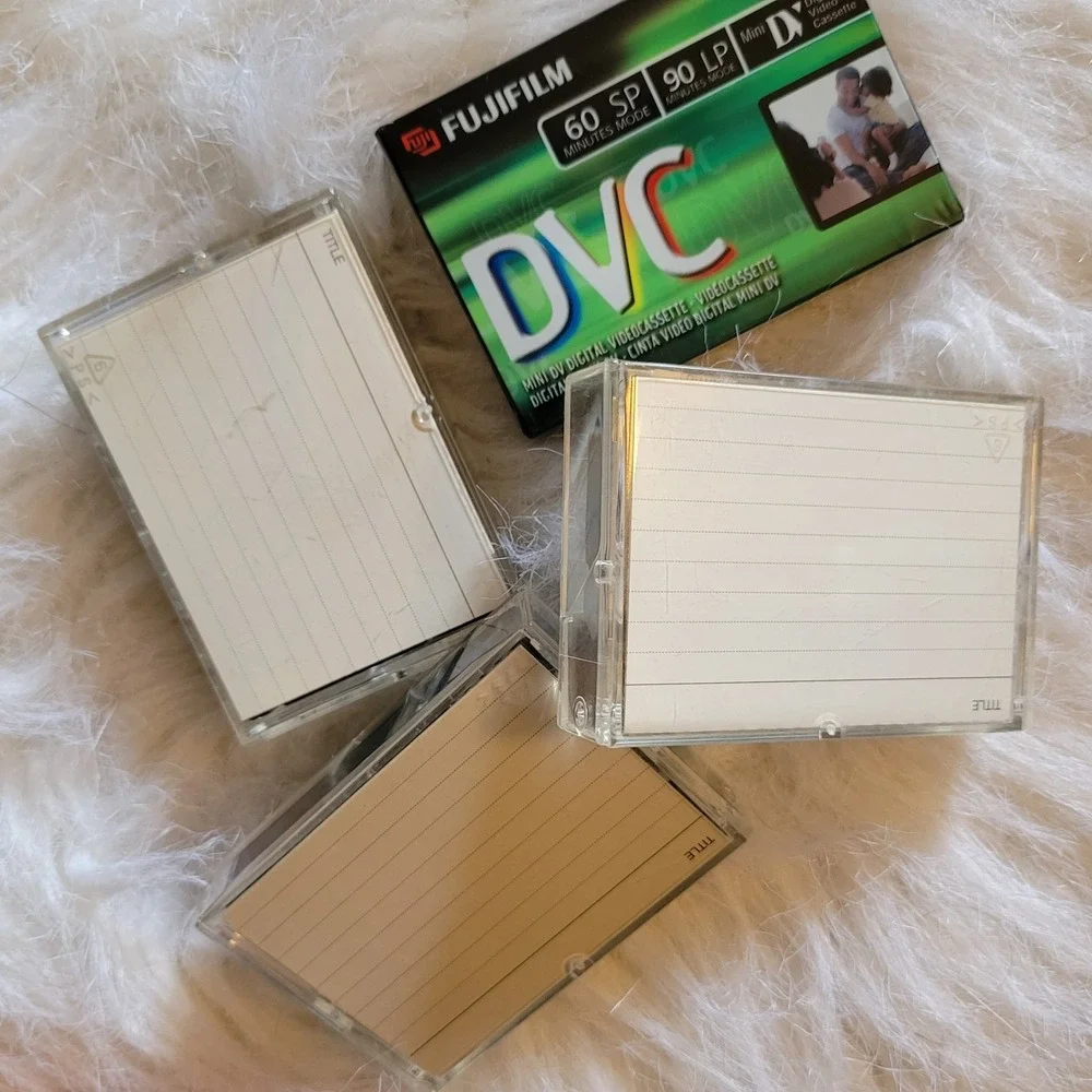 Lot Of 8 JVC Fujifilm Mini DV Digital‎ Video Cassette DVC 60min Premium Tapes